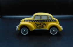 CHECK CITY CAB OR VOLKSWAGEN BUG  YELLOW CAB VEHICLE LIKE NEW CHOICE